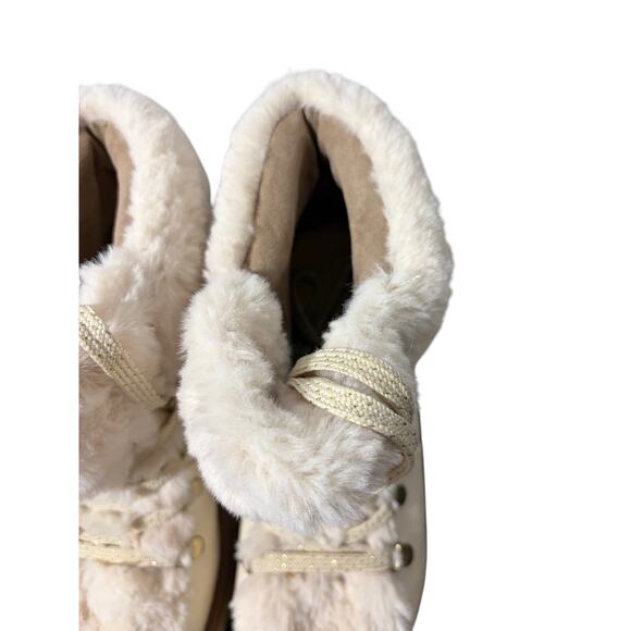 Sam Edelman Kilbourne Faux Fur Boat Size 8 - Picture 8 of 16
